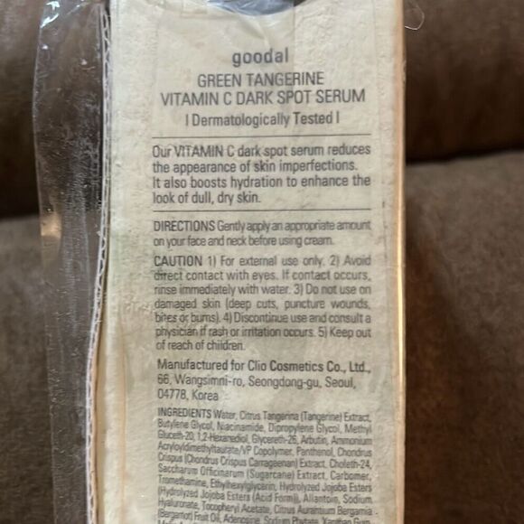 GOODAL Green Tangerine Vitamin‎ C Dark Spot Serum 1.01 fl oz. - Picture 5 of 9